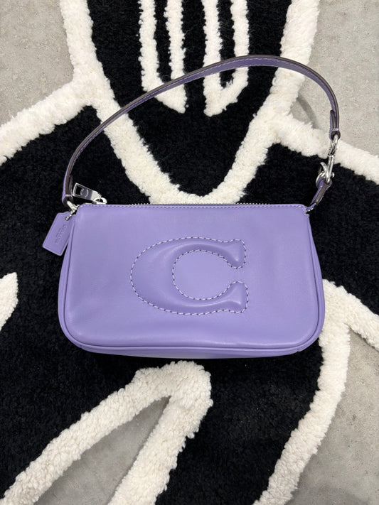 Coach Lavender Leather Purse