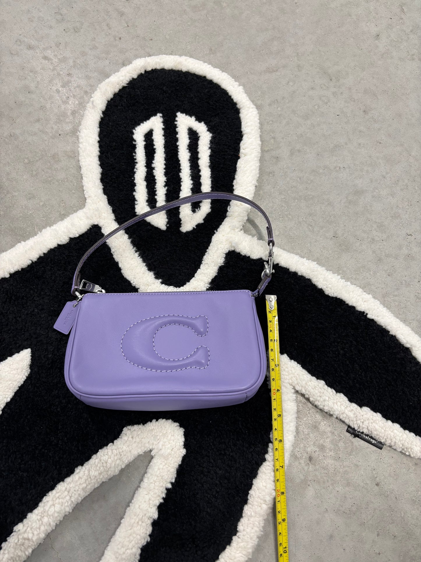 Coach Lavender Leather Purse