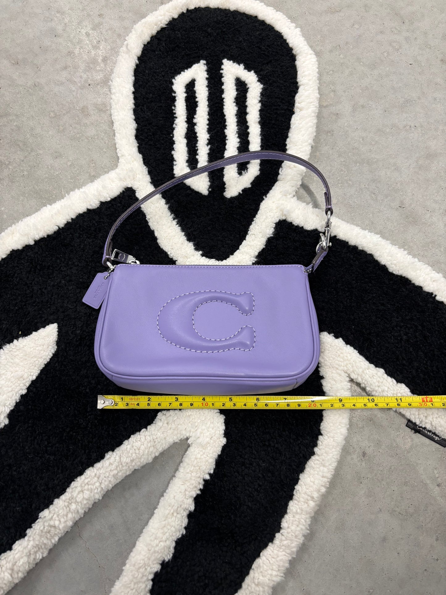 Coach Lavender Leather Purse