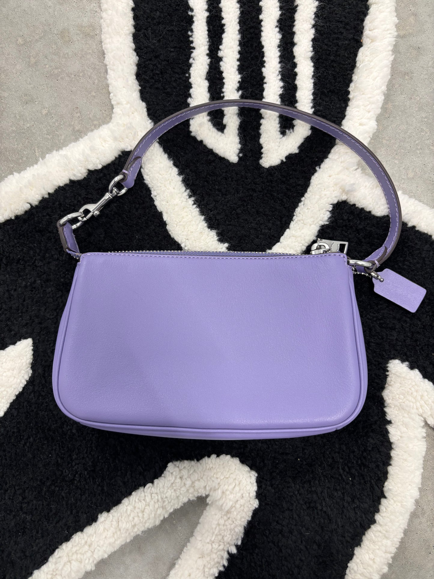 Coach Lavender Leather Purse