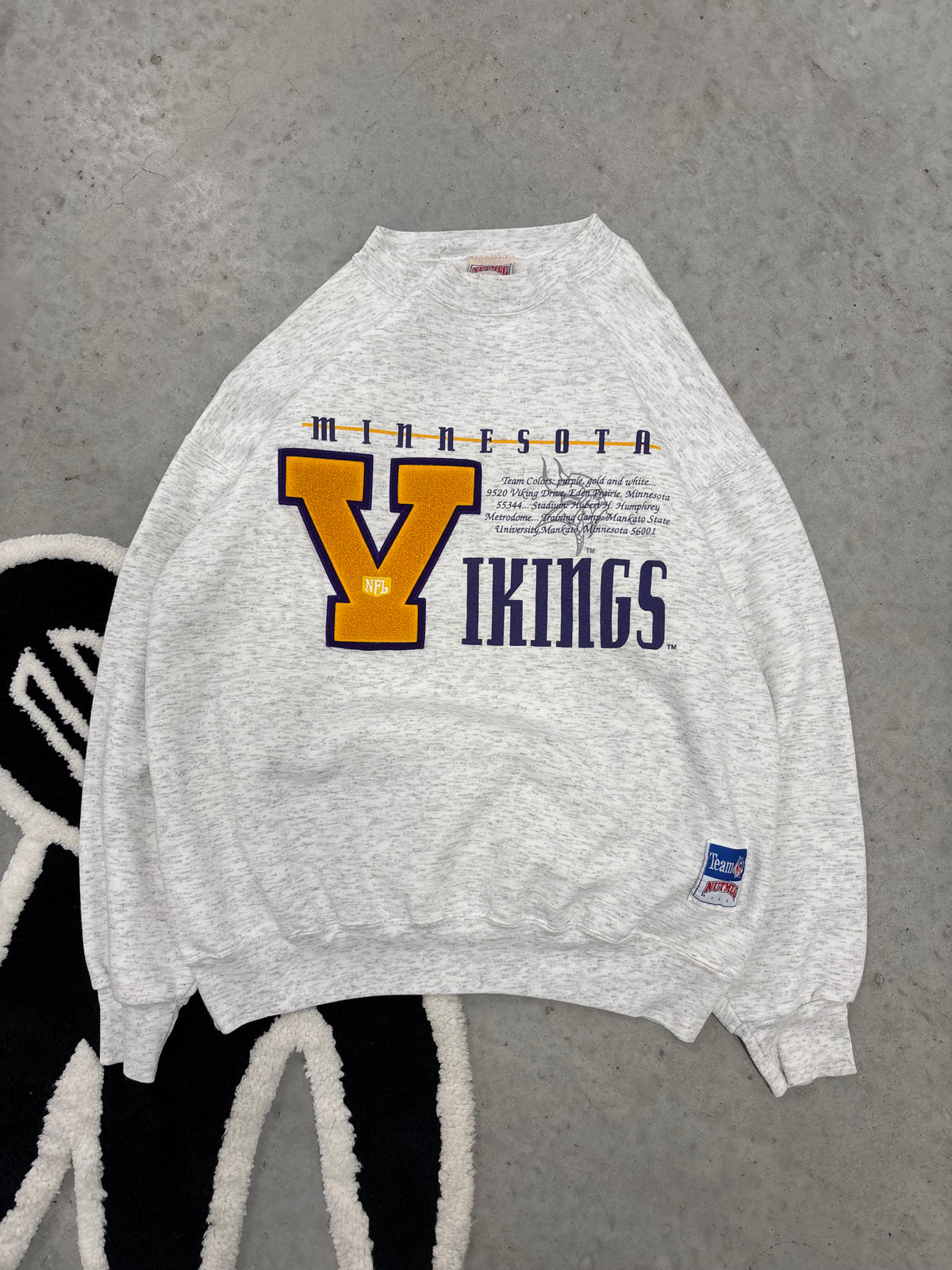 Minnesota Vikings Sweatshirt Sz Medium