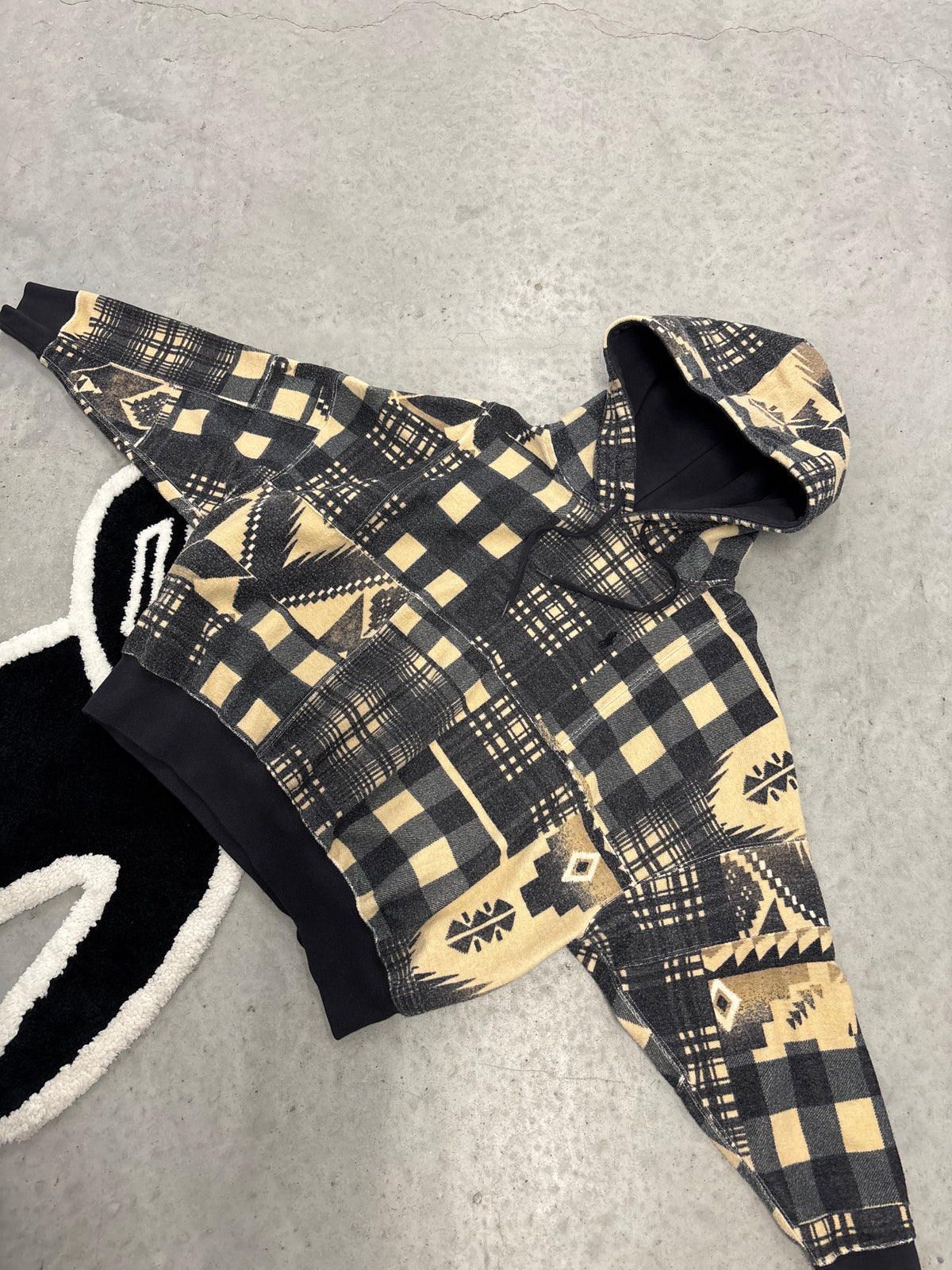 Polo Ralph Lauren Plaid Flannel Hooded Jacket Wms Sz Medium