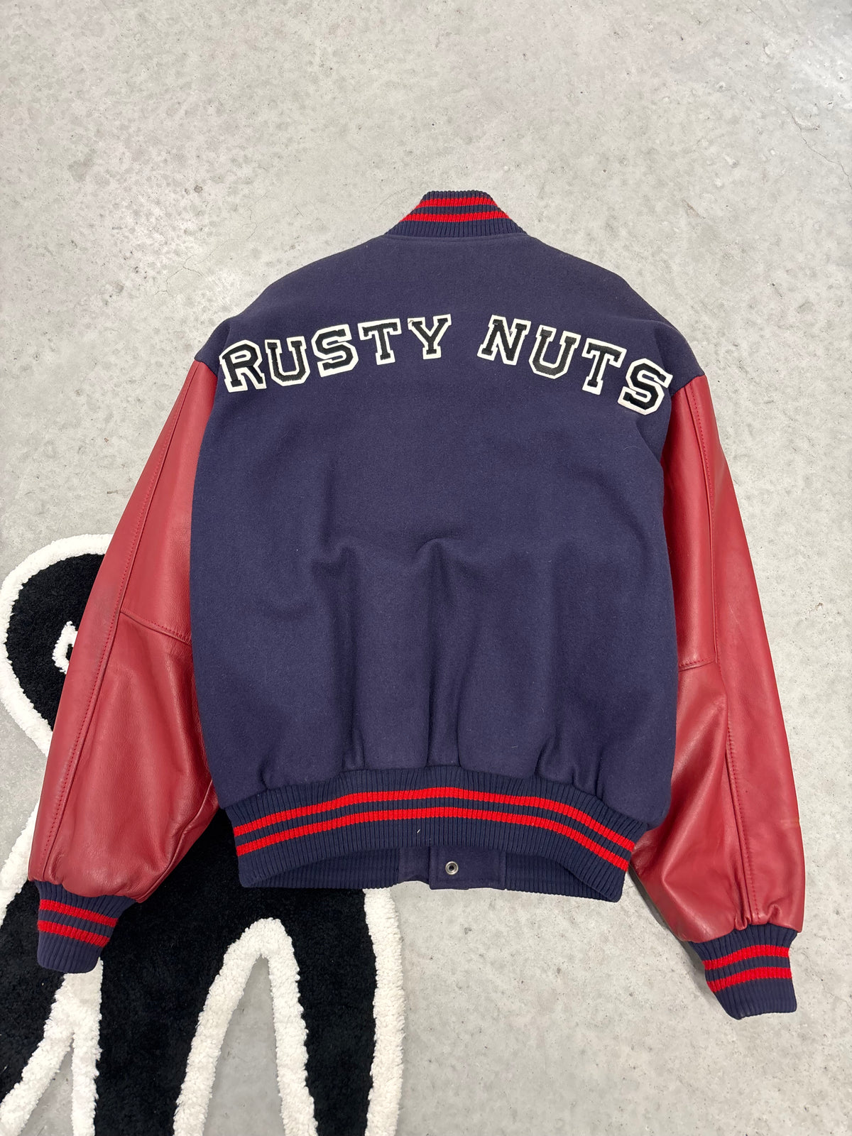 Vintage Hotwheels Varsity Letterman Jacket Sz Medium