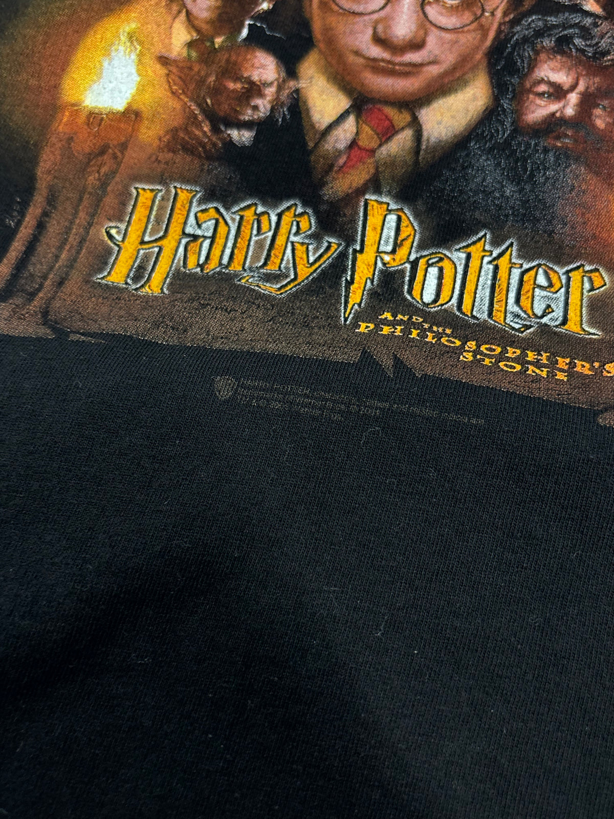 Harry Potter Movie Graphic Tee 2001 Sz Small