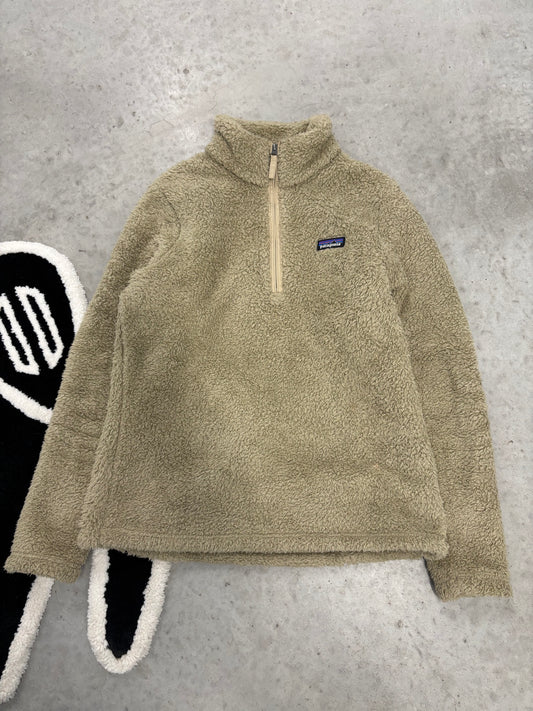 Patagonia Khaki Hooded Fleece Sz Large (Day 17)