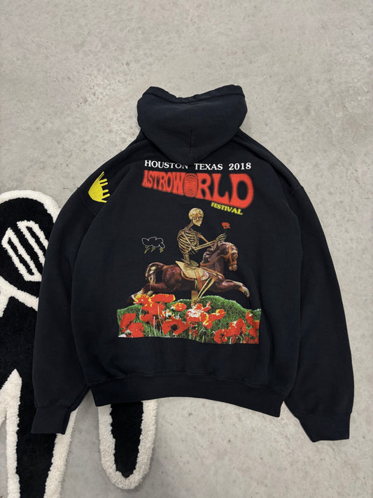 Travis Scott Rodeo Tour Hoodie Sz Medium (Day 17)