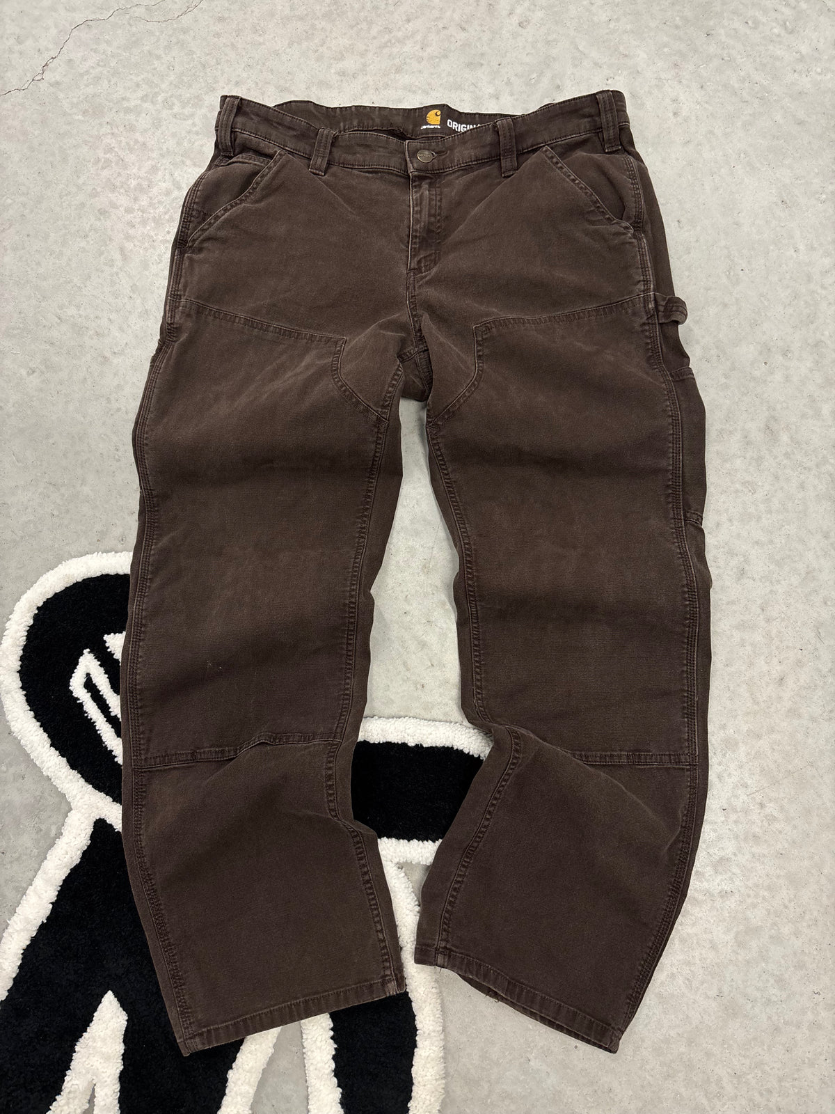 Carhartt Brown Carpenter Pants 38x30 (Day 20)