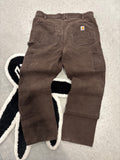 Carhartt Brown Carpenter Pants 38x30 (Day 20)