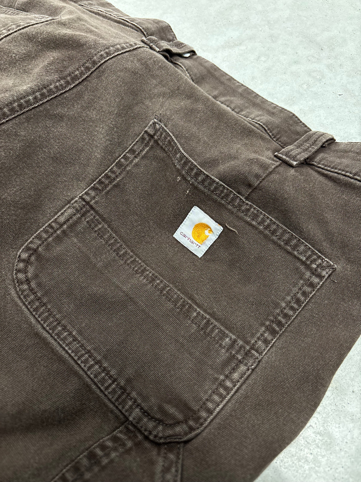 Carhartt Brown Carpenter Pants 38x30 (Day 20)